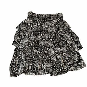 Travel by Tribal Snakeskin Print Skirt